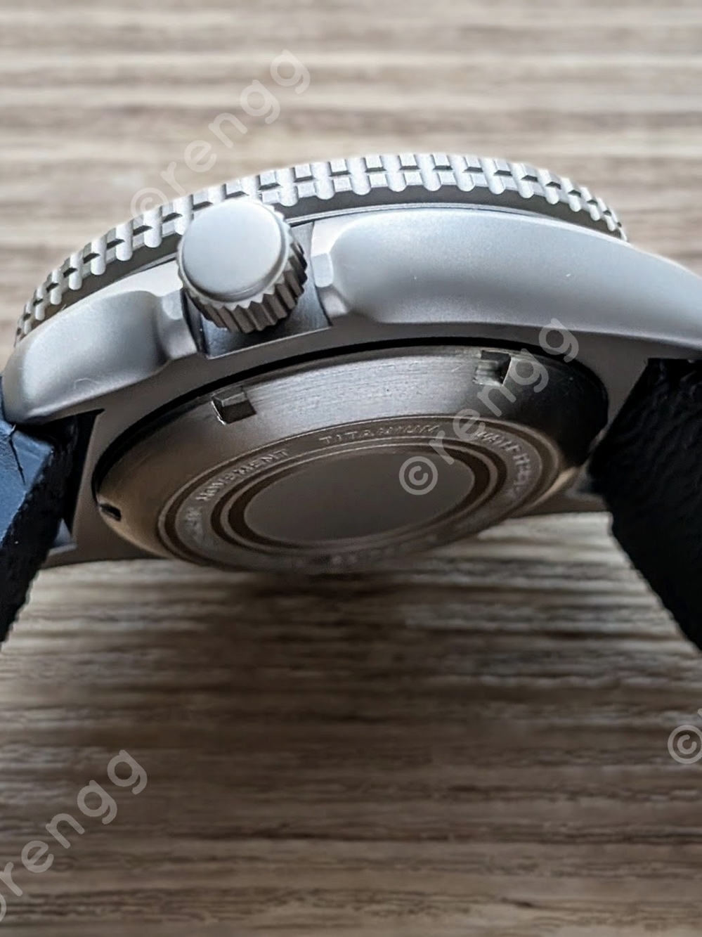 Titanium Seiko Pepsi Automatic Diver Mod Watch 42mm Sapphire AR Coated 24jewels - Picture 6 of 11